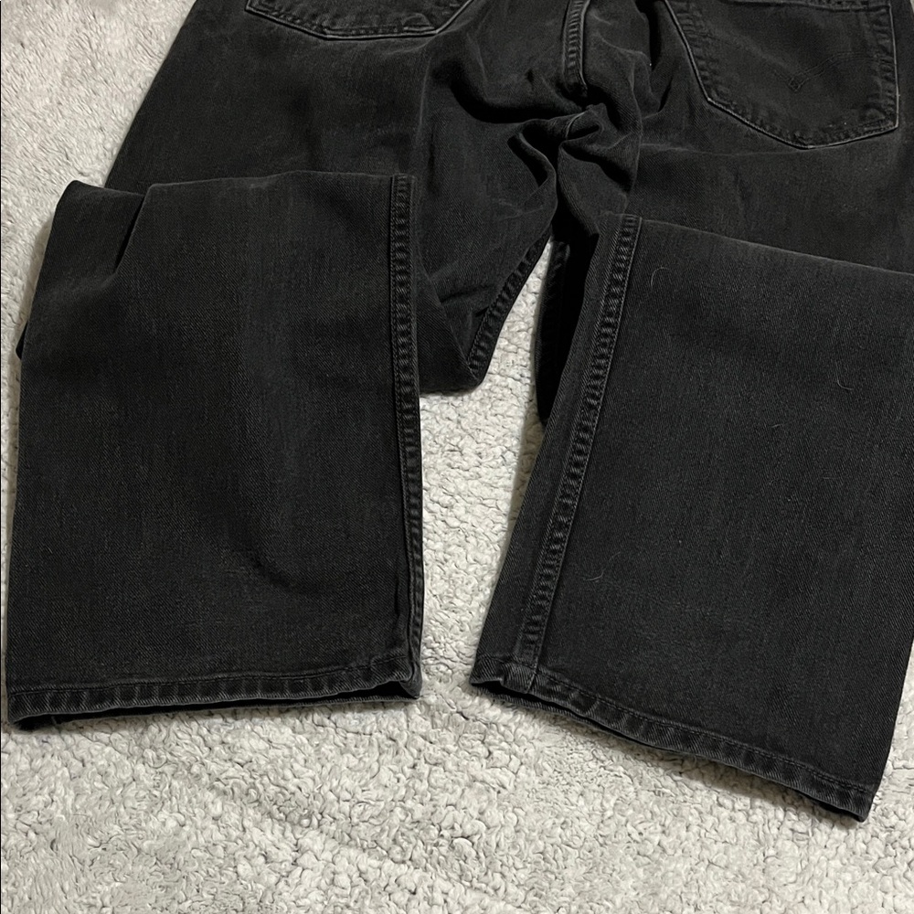 Vintage 505 Mens Levis charcoal - Picture 3 of 6